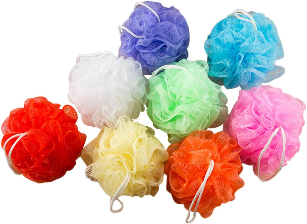 16Pcs Shower Sponges Soft Mesh Body Scrubber for Exfoliating and Cleaning Skin Multi Bath for and Bathing image number 6