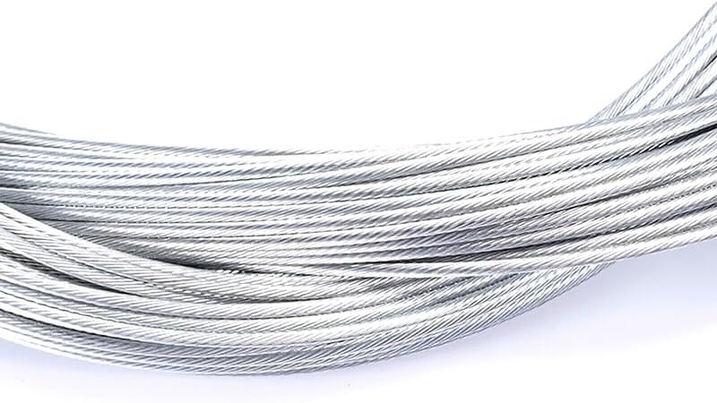 AIMALL Bike Bicycle Front Rear Inner Outer Wire Brake Gear Shifter Cable Housing Kit with Housing - Durable Metal and Plastic, Front & Rear, 2.5M 5Mm Housing with Cable Caps & S Buckles image number 6