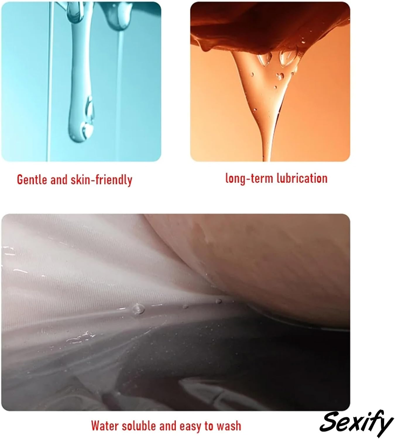 Sex Personal Lubricant Pump Bottle Sex Water Based Cooling Warming Cum Lube Women & Men & Couples (Cologne Lube) image number 6