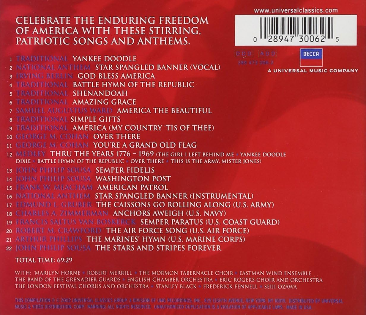 God Bless America Ultimate Patriotic Album Various image number 1