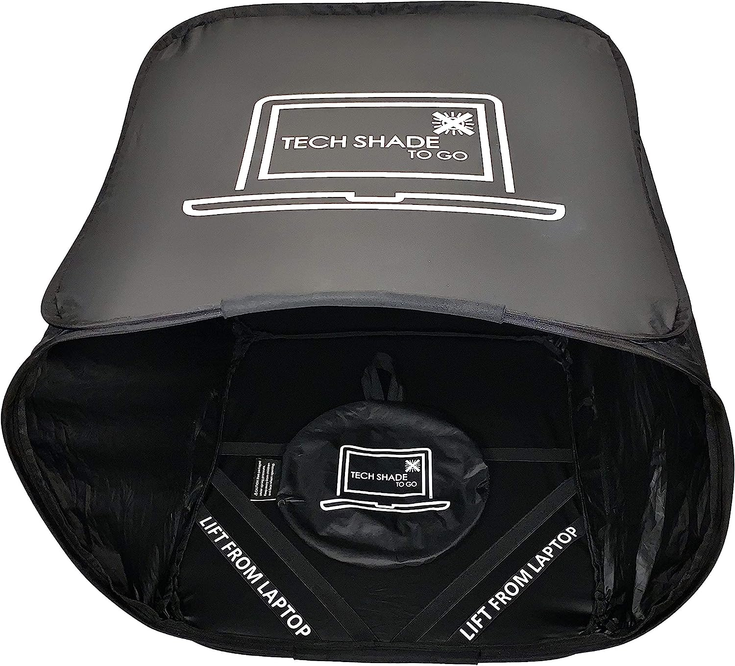 Portable Laptop Sun Shade, Privacy Cover, Laptop Sun Shade, Laptop Shade for Working Outside, Laptop Shade, Laptop Sun Hood, Laptop Sun Glare Shield, Laptop Hood for outside Glare