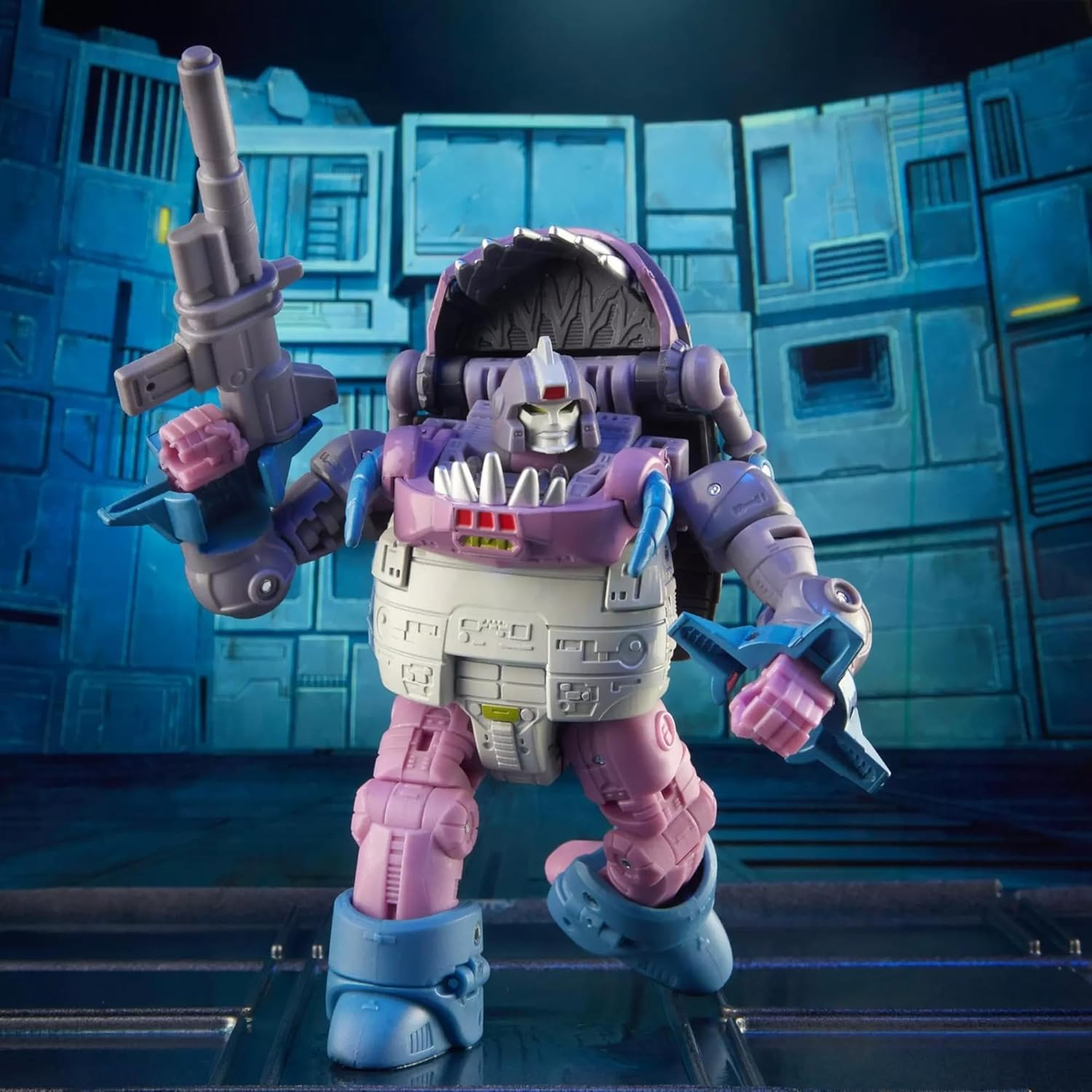 Transformers Hasbro - Studio Series - Deluxe Class - 4.5" 86-08 Gnaw - the : the Movie 1986 - Takara Tomy - Action and Toy Figures - Toys for Kids - F0786 - Ages 8+