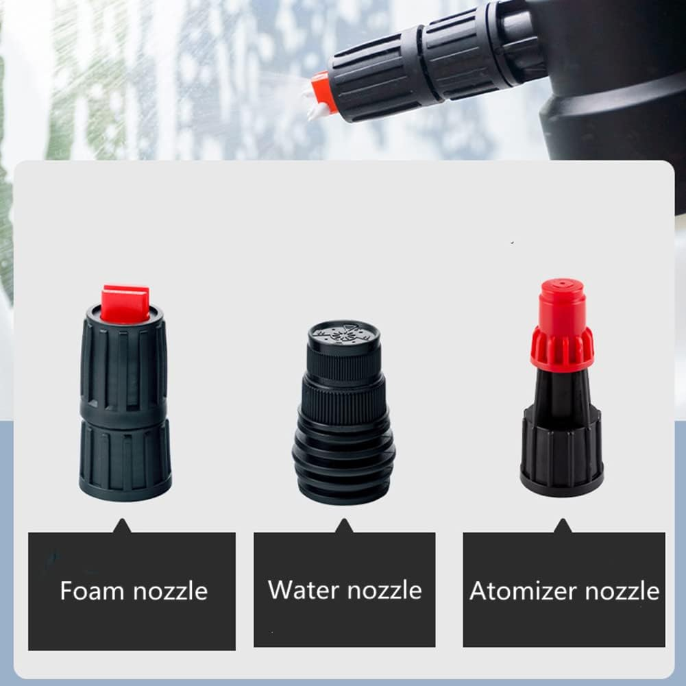 2.5L Hand Pressure Car Wash Foam Sprayer Foaming Pump Sprayer Car Detailing Portable Water Sprayer for Home, Garden and Car Detailing & Washing image number 6