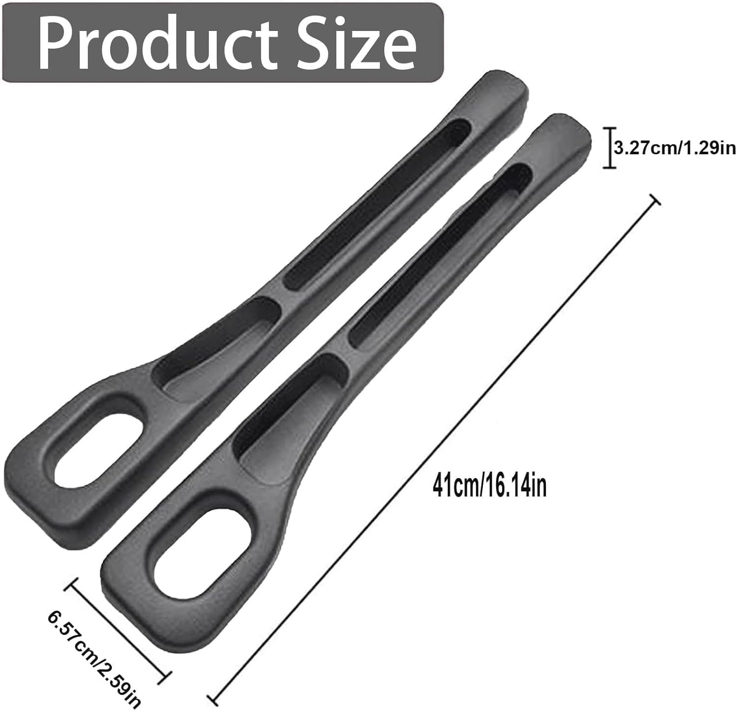 Car Seat Gap Filler and Organizer, 2PCS Mounted Gap Leak-Proof Filling Strip, Anti-Drop Crevice Filler to Prevent Items from Falling between Seats for Suvs for Vans Black image number 3