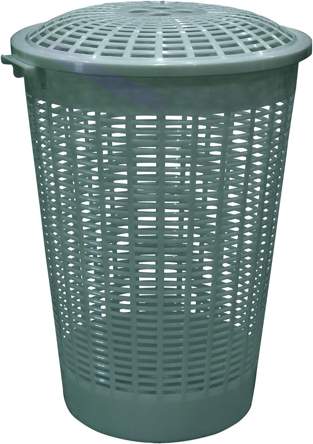 62L Homeleisure Laundry Hamper, Grey, RHLHC062.01