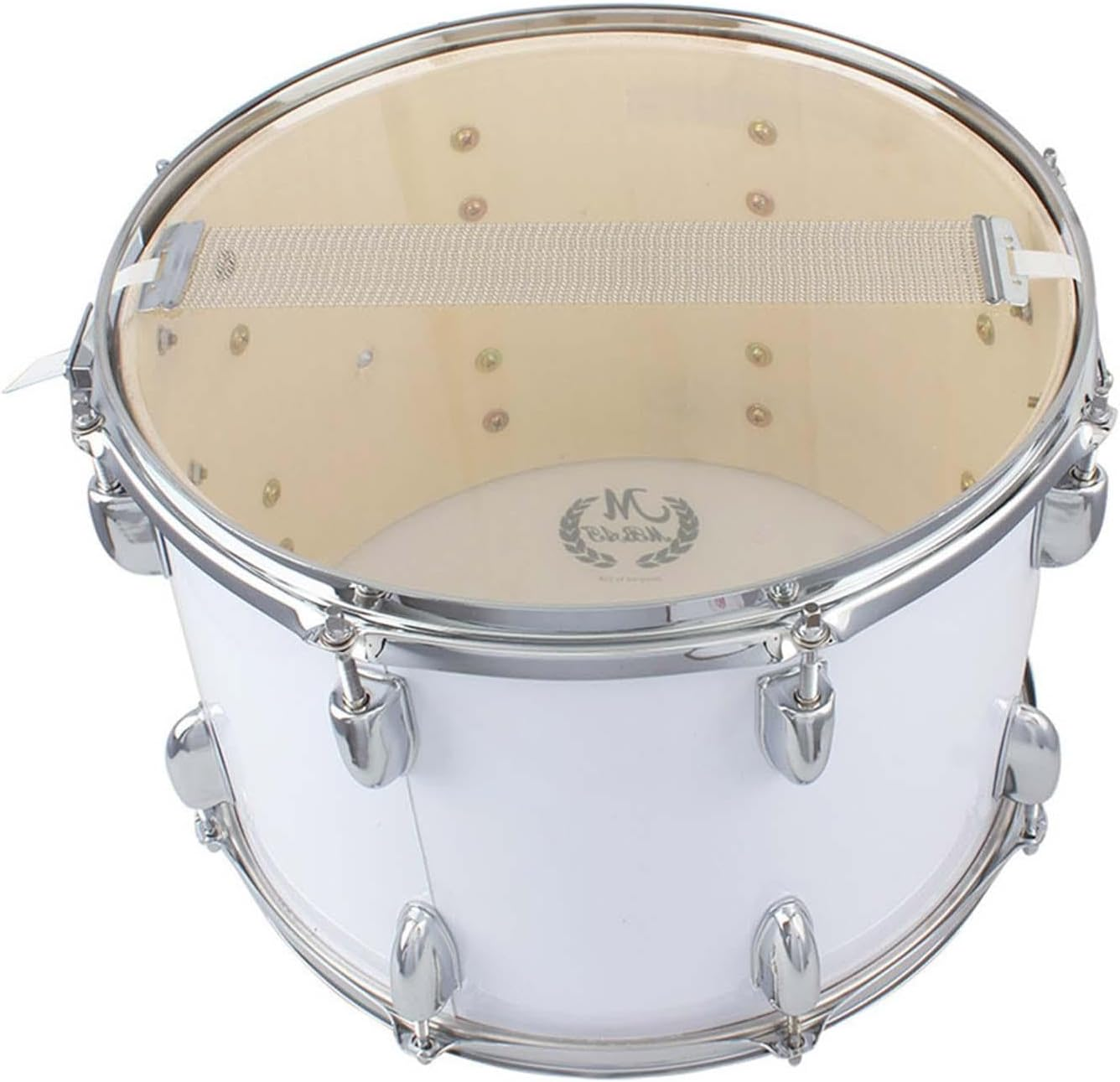 Marching Snare Drum, 14 Inch Musical Education Percussion Instrument with Drumsticks, Drum Key and Strap image number 2