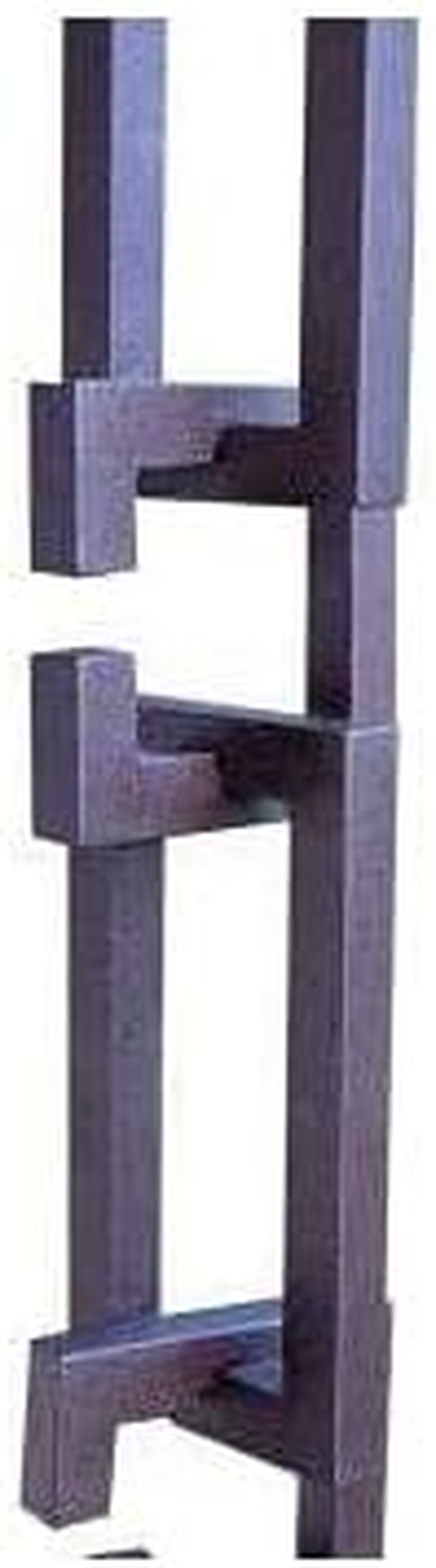 KAM Home Aluminium Artware Rectangle with Square Rain Chain with Installation Kit (Brown, 13)