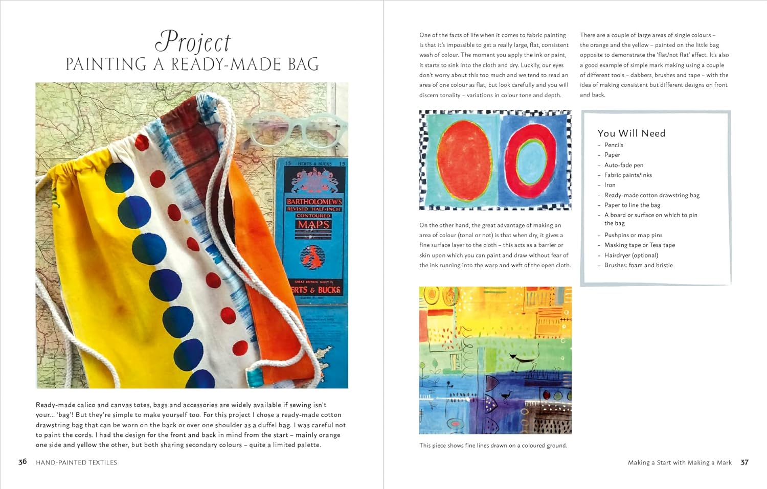 Hand-Painted Textiles: a Practical Guide to the Art of Painting on Fabric image number 4