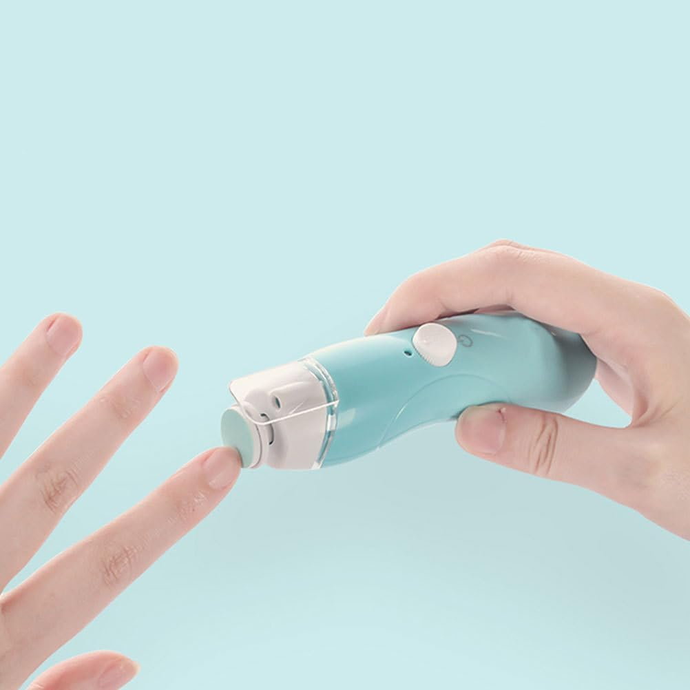 ERINGOGO 18Pcs Nail File Pads Safe Nail Trimmer Replacement Pads Grinding Heads for Boy Girl Present for Showers Birthdays image number 3