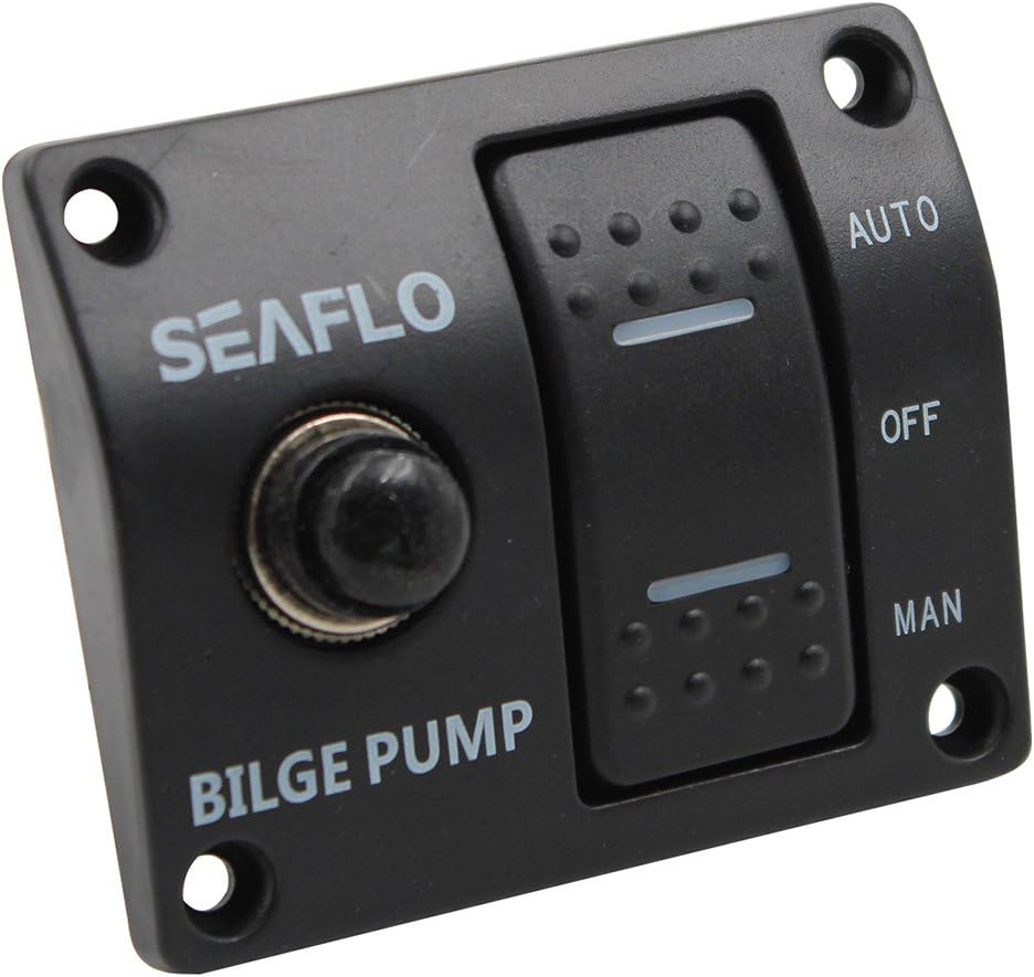 For Rocker Panel Bilge Pump Switch with Built In image number 2