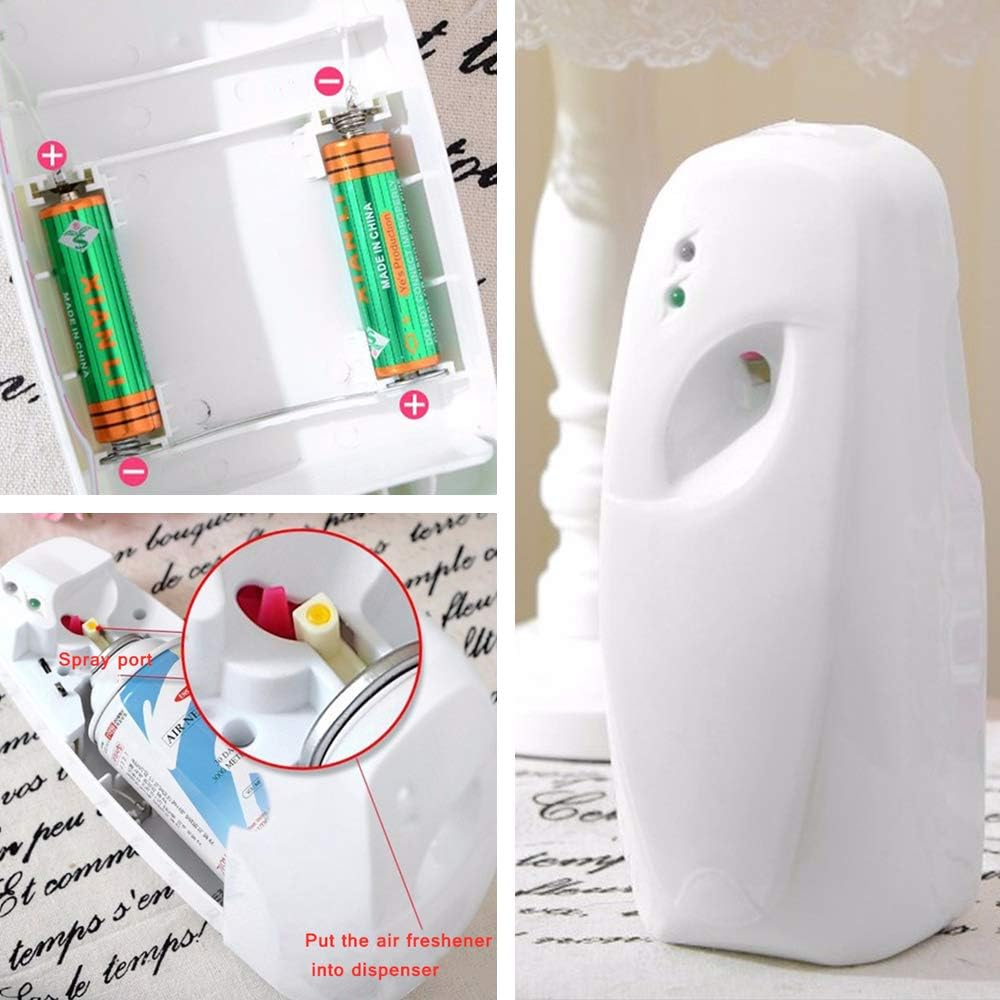 Automatic Air Freshener Dispenser Bathroom Timed Air Freshener Spray Wall Mounted, Automatic Scent Dispenser for Home, Room, Offices, Schools, Restaurants, Hotels, Public Toilet image number 4