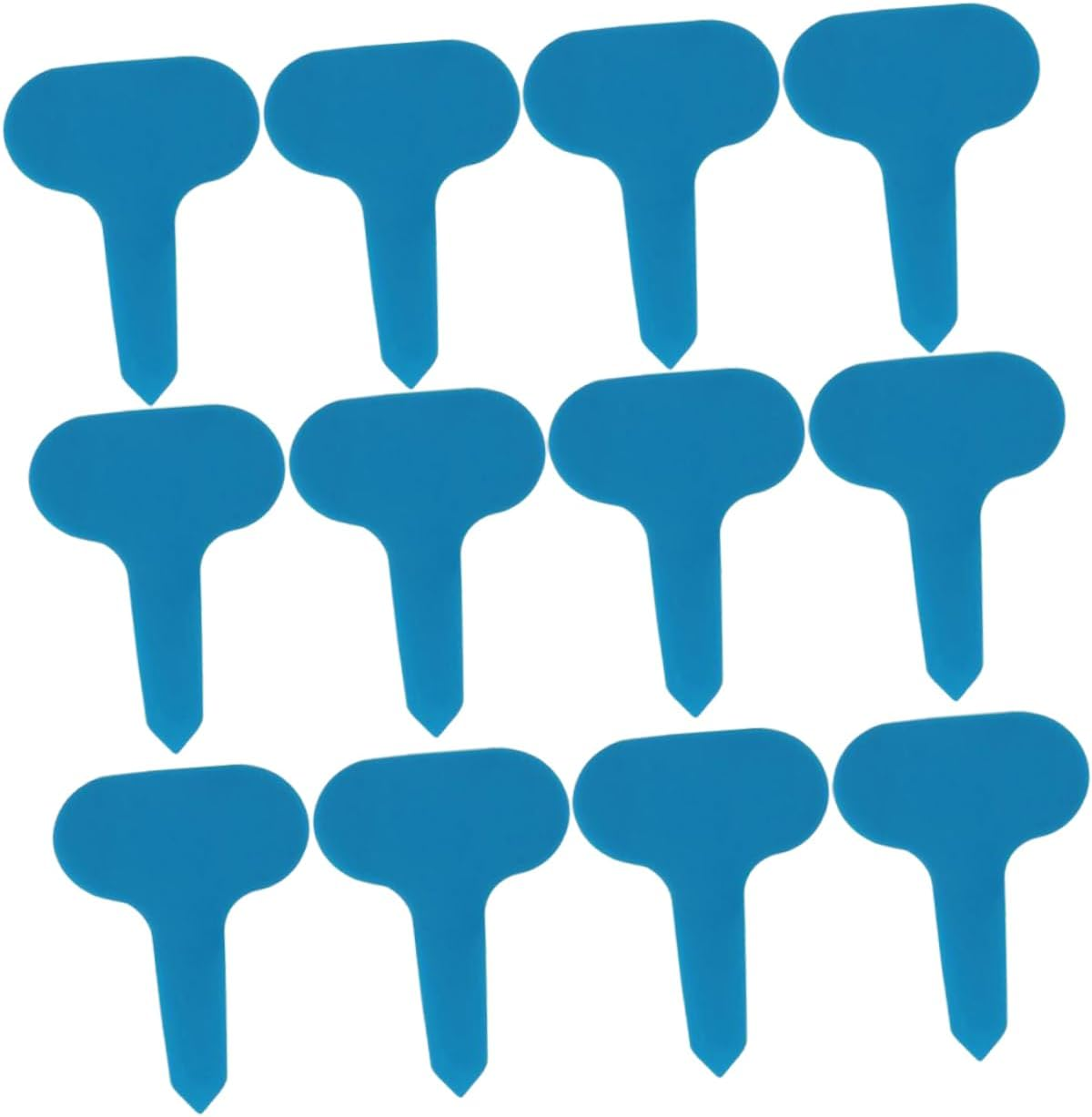 Yardwe 200Pcs Plant Label Sticks Plastic Gardening Inserted Card Plant Marker Flower Label for Garden Decoration Outdoor Use