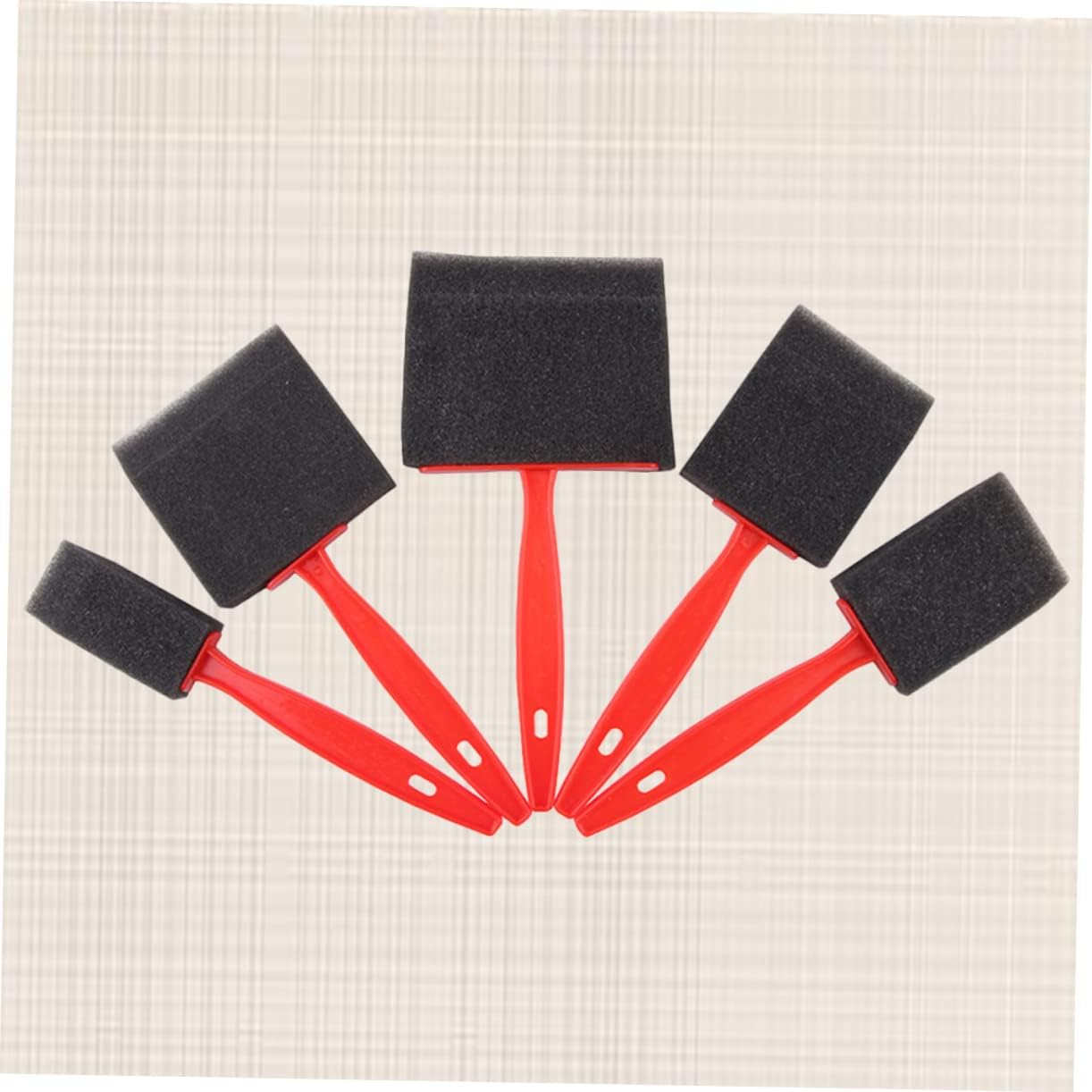 COHEALI Kids Paint Sponge Brush with Handle 6.50In Lightweight Foam Sponge Paintbrush for DIY Art and Crafts Suitable for Acrylic and Water-Based Paints image number 4