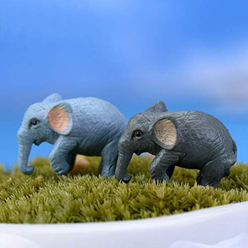 X Hot Popcorn 20 Pcs Miniature Elephant Family Figures - Wild Life Figurines, Educational and Realistic Animals for Home and Office Decoration - Camel image number 4