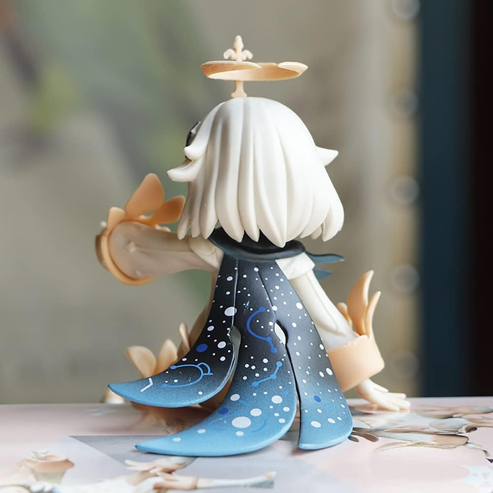 Paimon Genshin Figure Impact Figurine Genshin Merch Impact Paimon Figure Sitting 1/7 Scale Game Action Figure Character Model Anime Toys image number 1