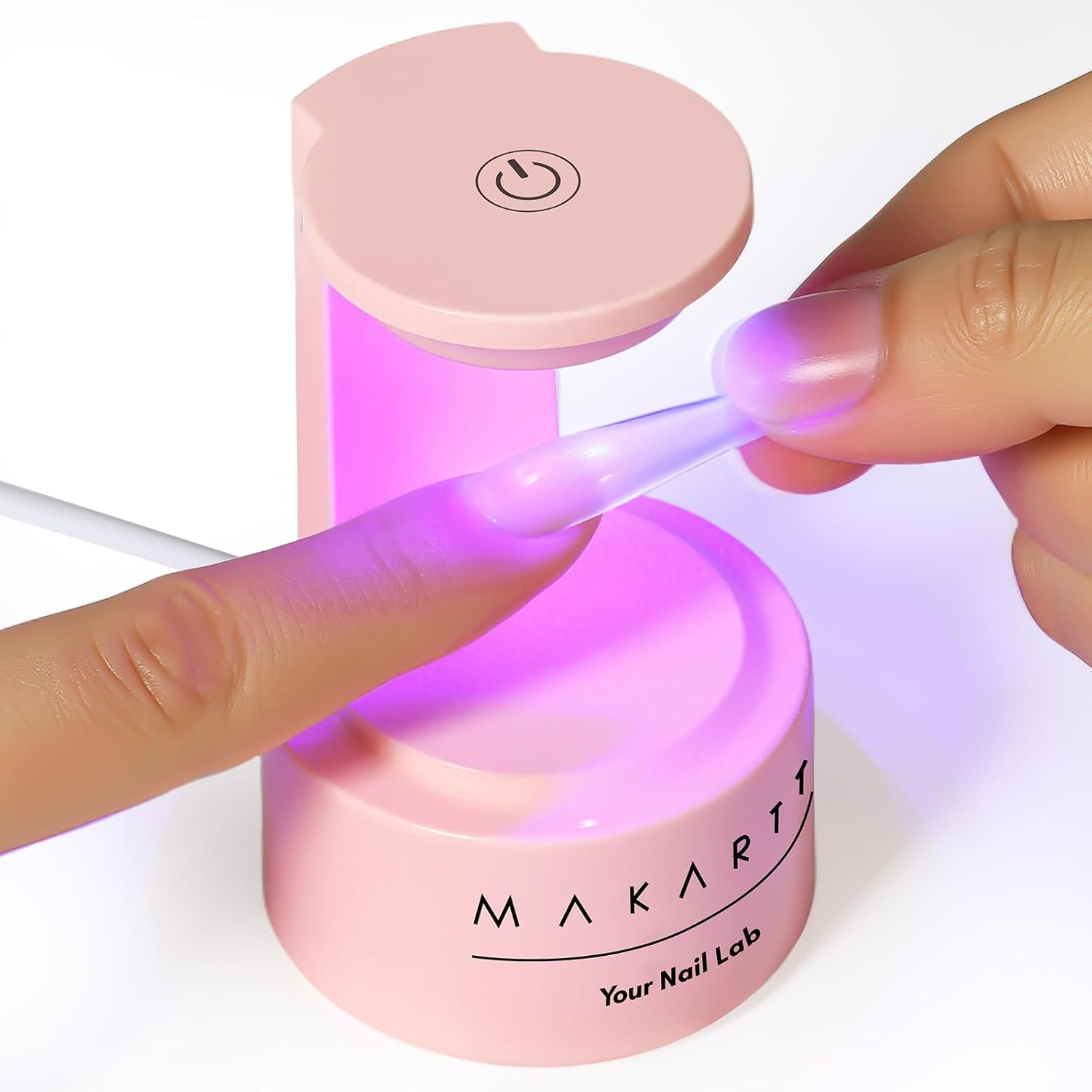 Makartt Mini UV LED Light for Nails - Innovative Lamp with Open Space for Easy Tips Extension, Art Flash Cure, Portable Dryer Travel Manicure Tool DIY at Home image number 6
