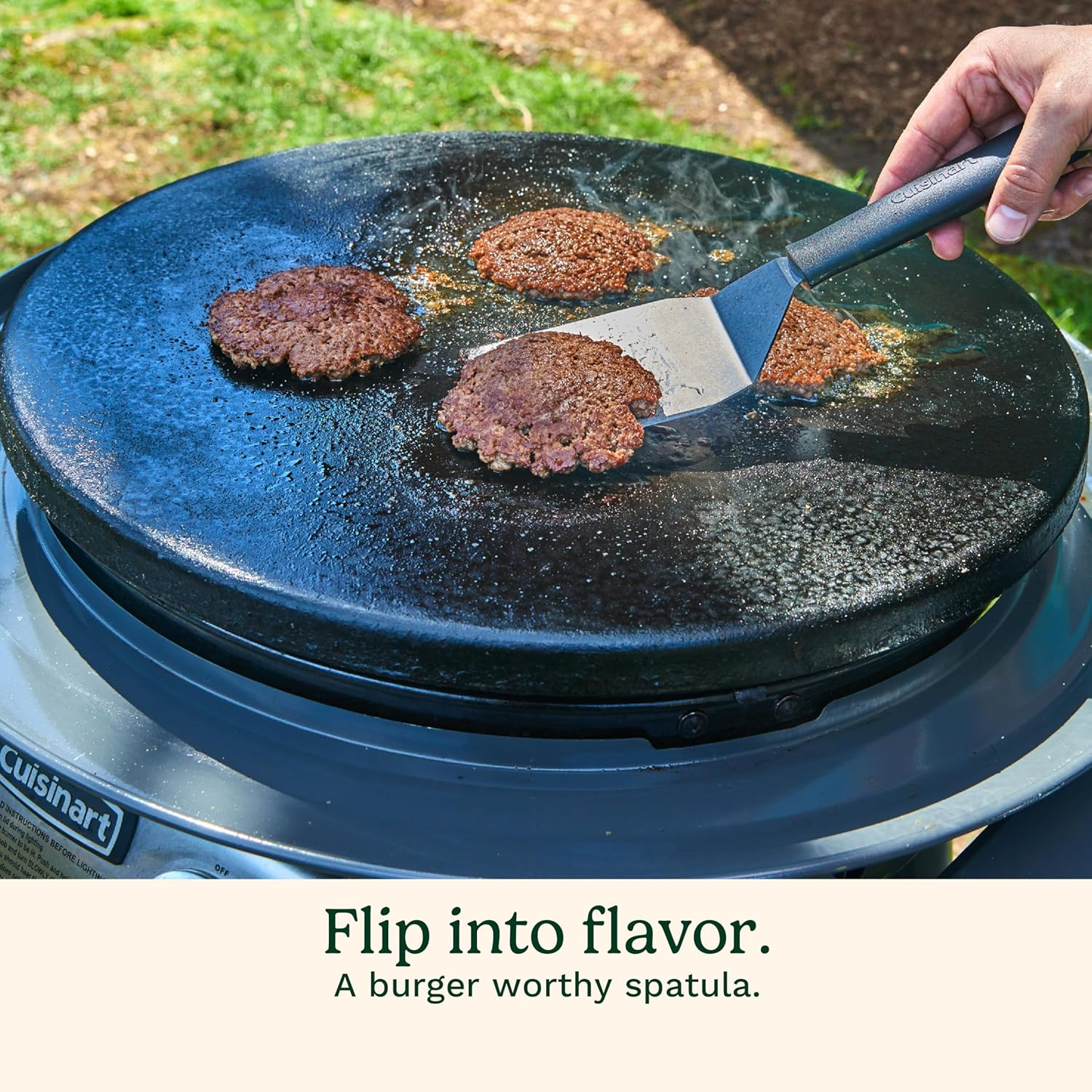 Cuisinart CSBK-400, Smashed Burger Kit, Cast Iron image number 4