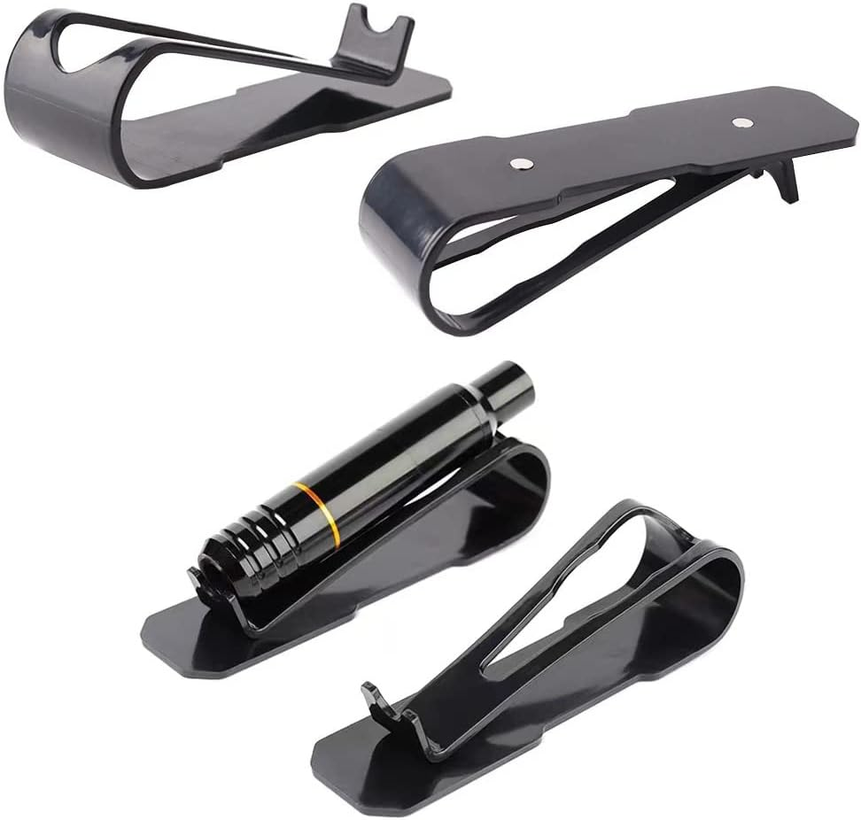 2 Pack Tattoo Pen Holder Stand for Rotary Tattoo Gun Machine Tool Display Stand Tray Frame Rack Rest Support Organizer Shelf Accessories Kit Professional for Most Types of Tattoo Pens image number 4