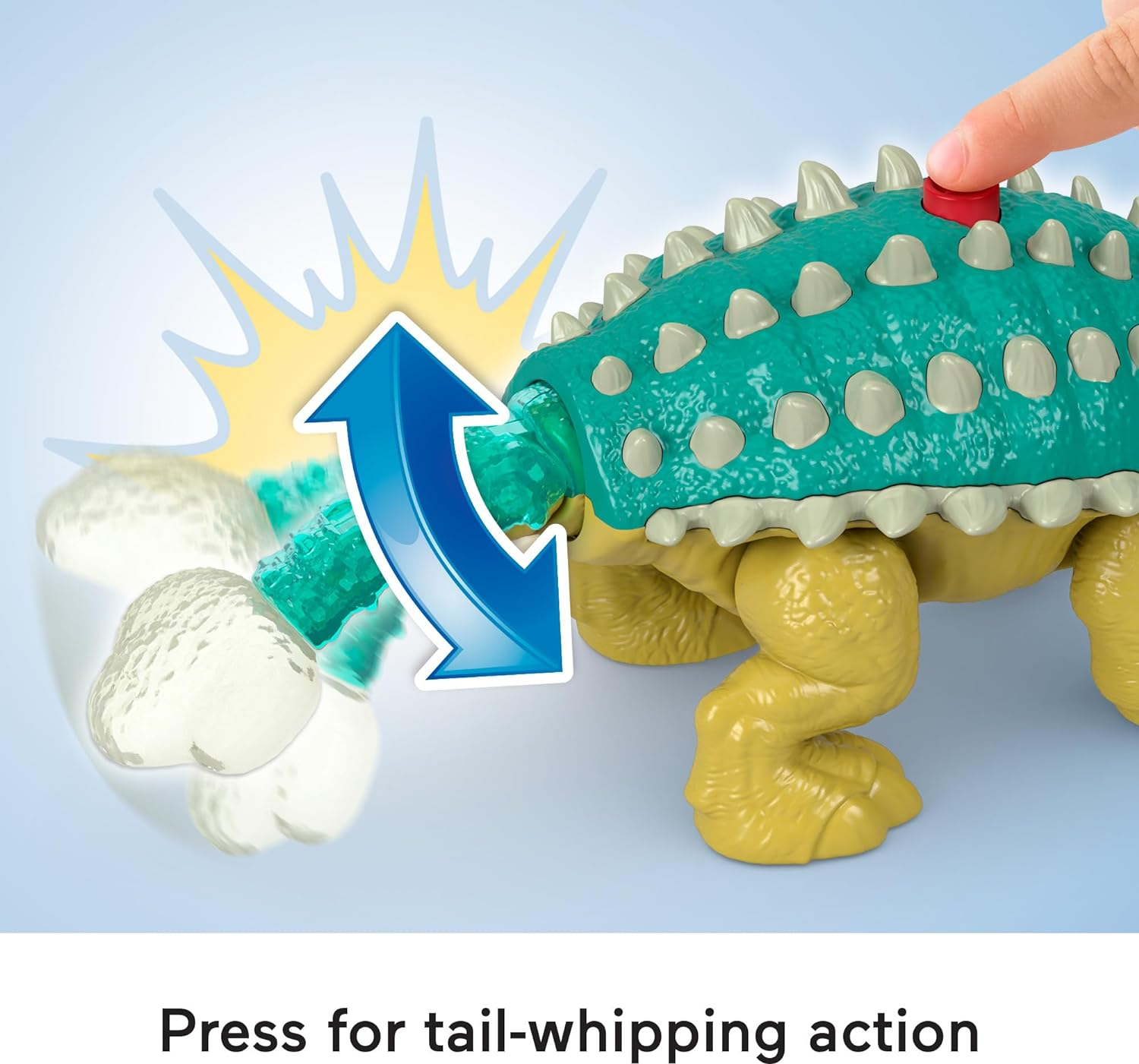 Fisher-Price Imaginext Jurassic World Dinosaur Toy Bumpy & Ben Figure Set for Pretend Play Preschool Kids Ages 3+ Years