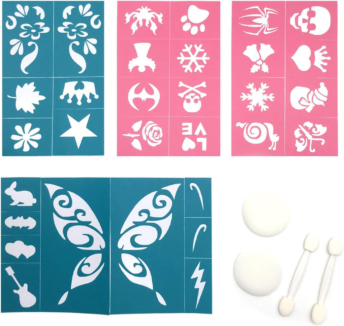 Maydear Face Paint Kit for Kids with Safe and None Toxic FDA Compliant Water Based 10Color Palette image number 5