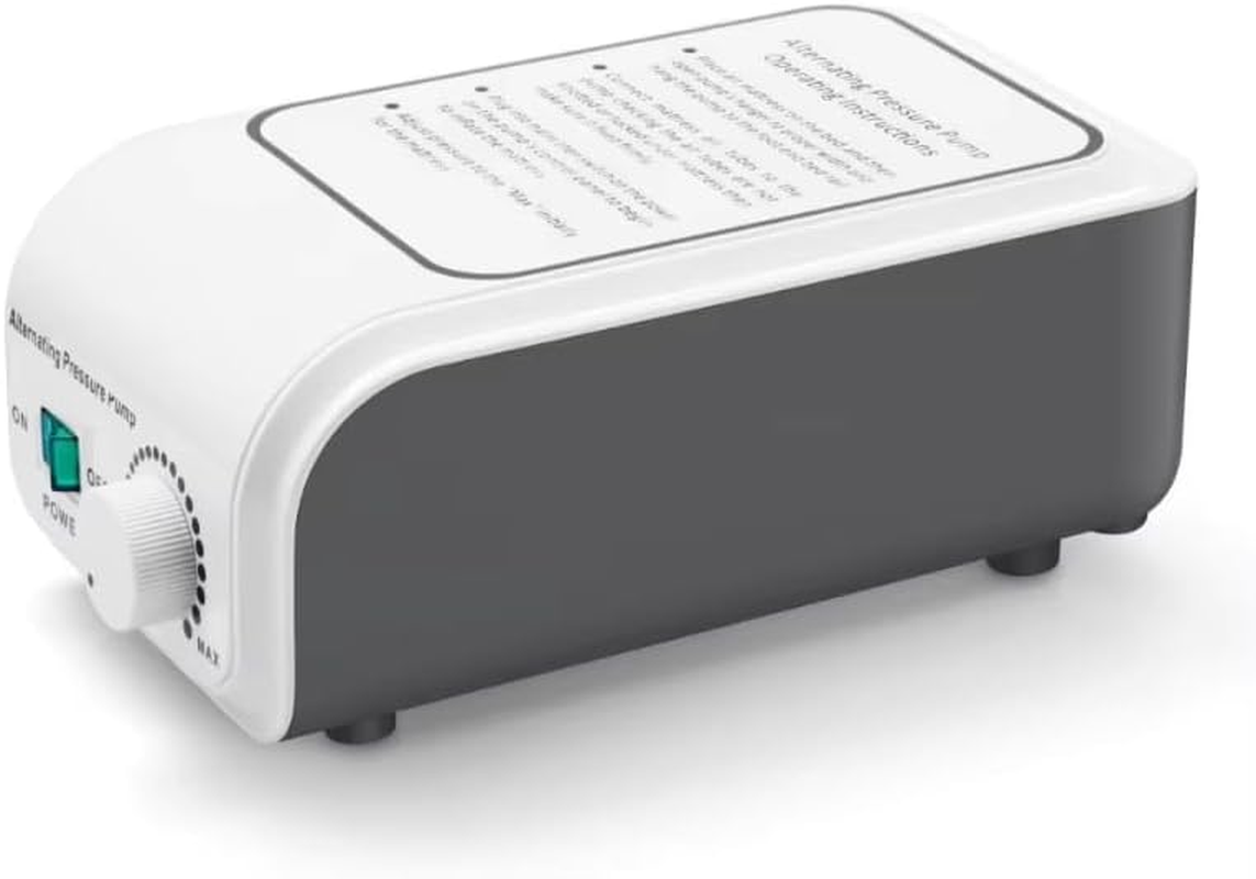 FOCLOVER Air Pressure anti Bedsore Mattress - Inflatable Mattress Set with Motorised Compressor & End Flaps for Relief of Bedsores and Improved Sleep Quality