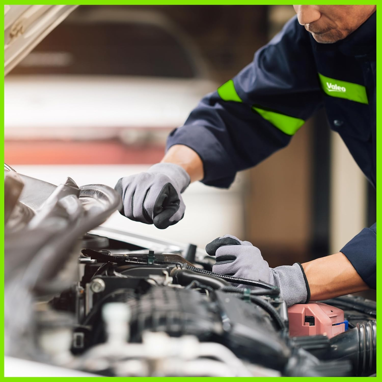 VALEO Wiper Motor 12V Front Bolted image number 3