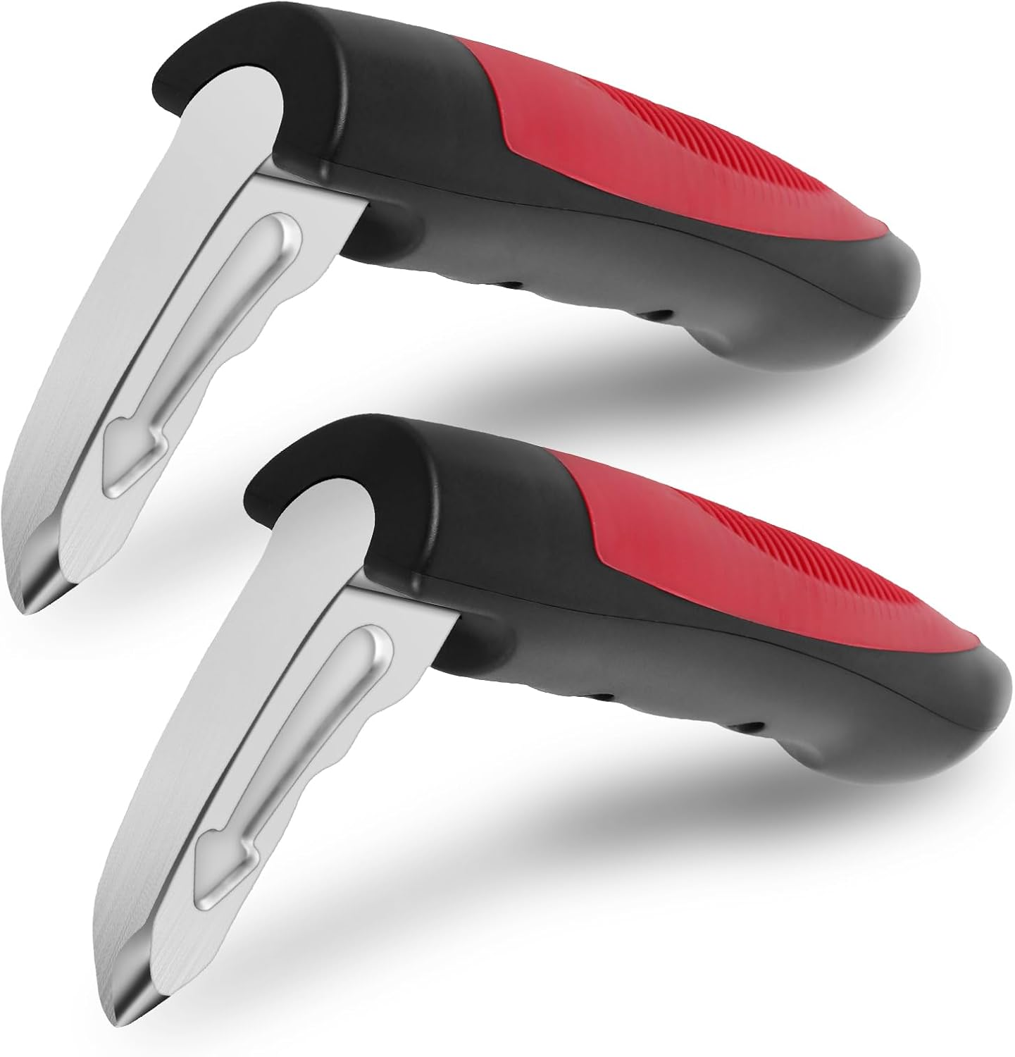 2 Pcs Car Door Assist Handle, 2 in 1 Multifunction Car Handle Assist, Vehicle Support Handles Window Breaker, Portable Automotive Cars Handles Assists for Elderly and Cars Emergency Tool (Blue, 2 Pcs)