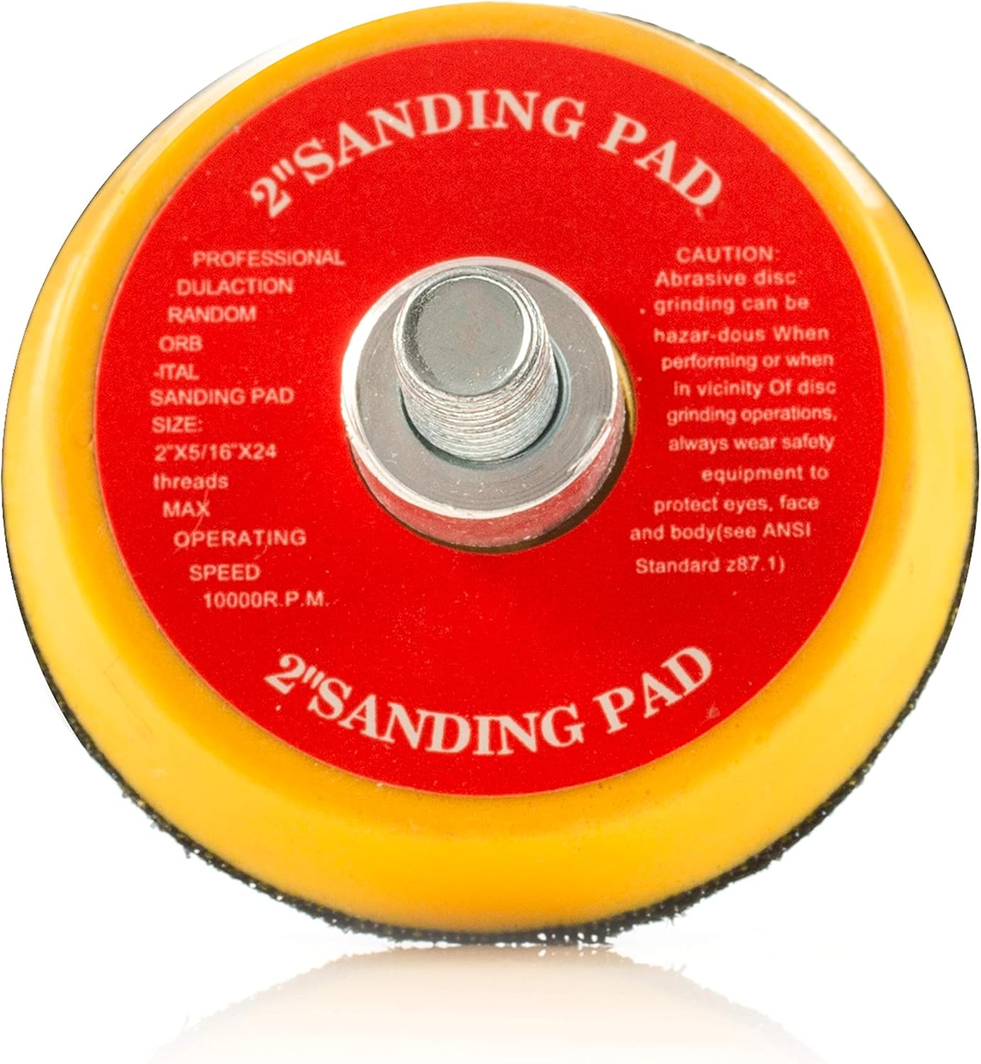 Glass Polish (50Mm) Dual Action Backing Pad with Thread 5/16'' -24 - GP12709