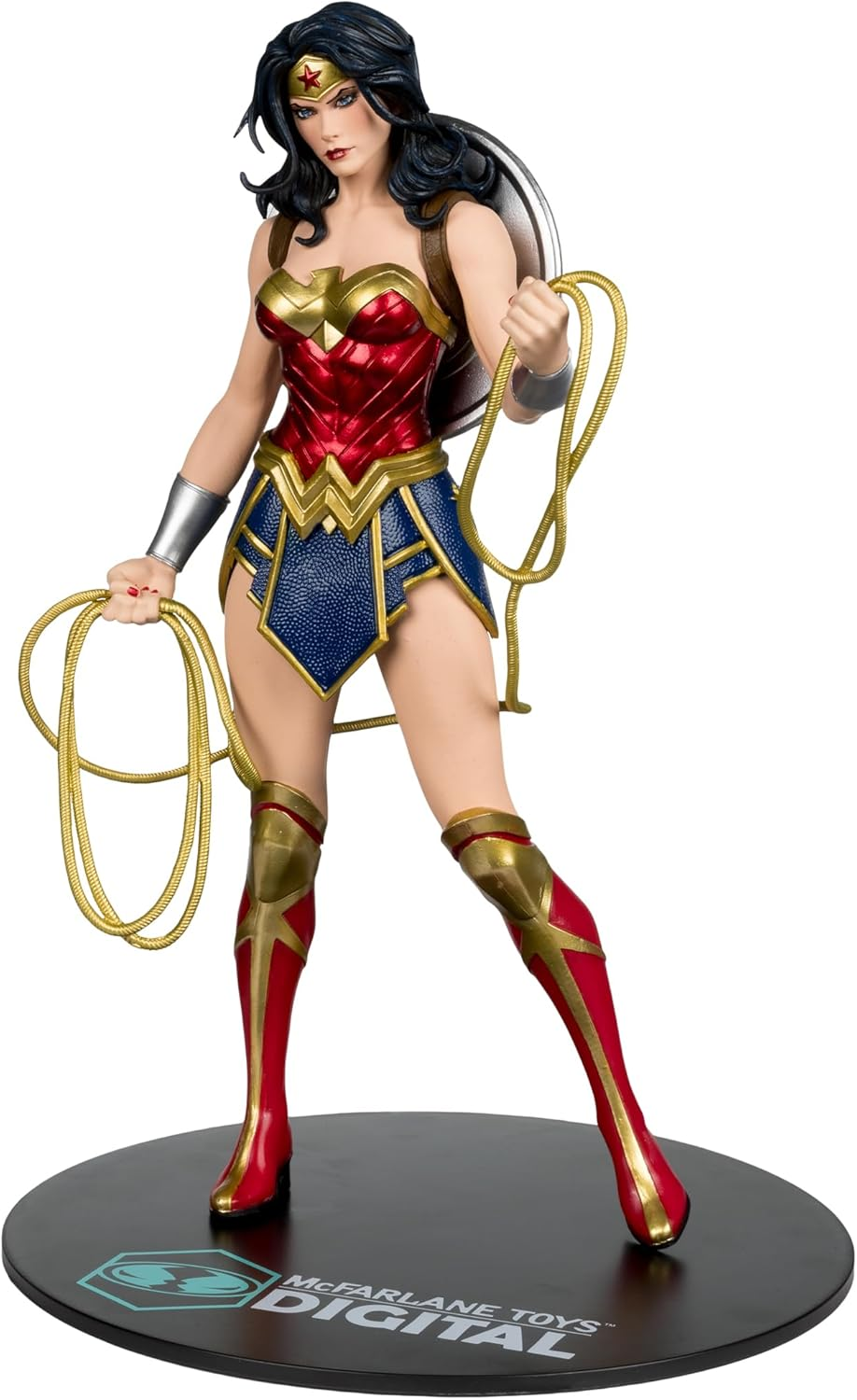 DC Direct - 12" Wonder Woman by Jim Lee Statue with Mcfarlane Digital Collectible