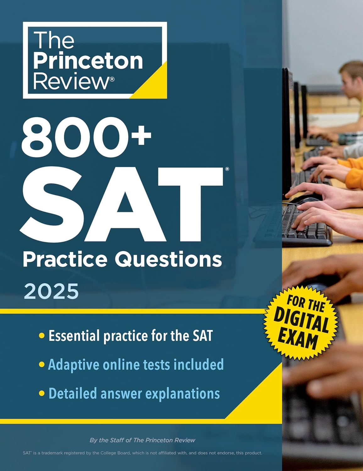 800+ SAT Practice Questions, 2025: In-Book + Online Practice Tests for the Digital SAT image number 3
