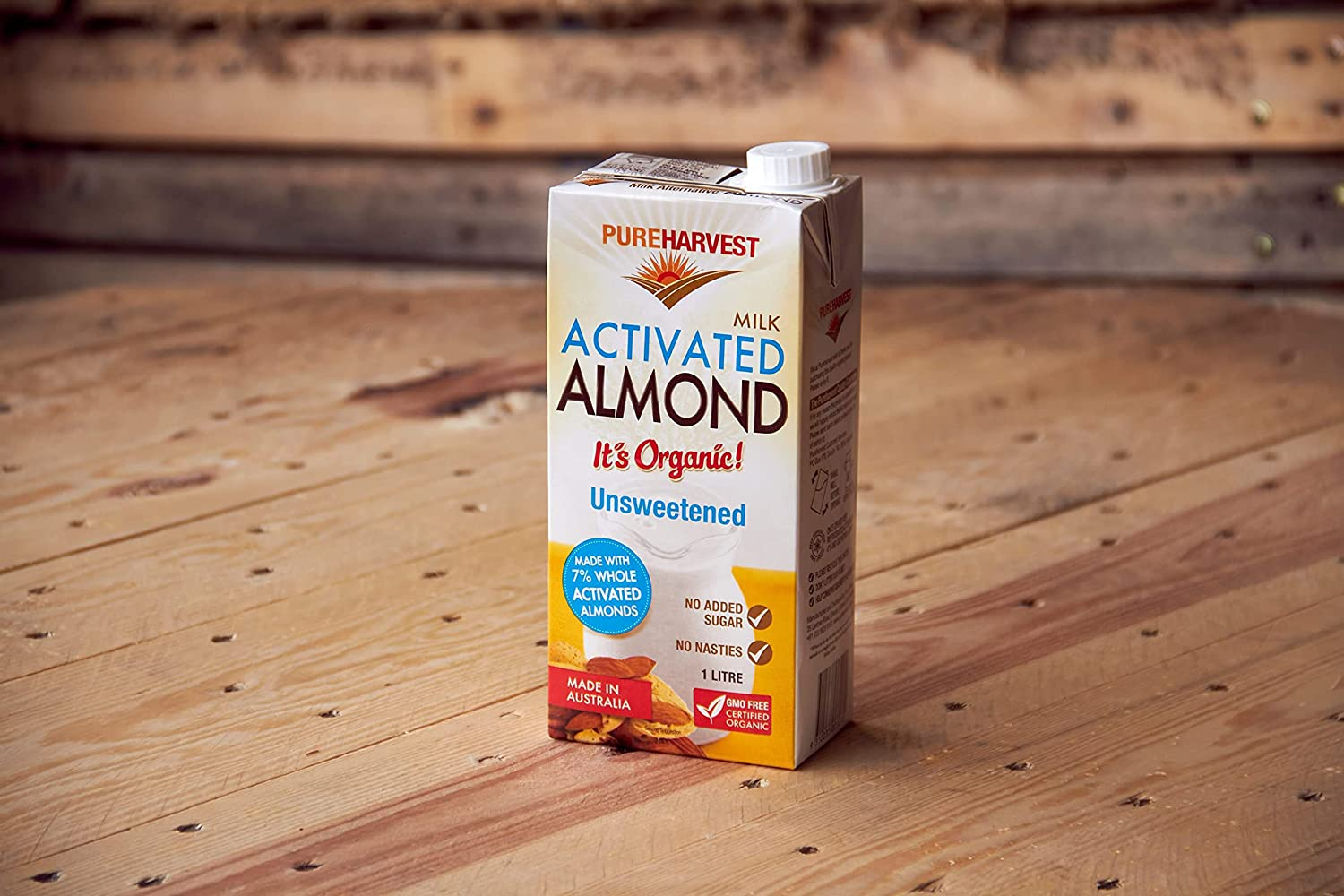 Pureharvest Unsweetened Organic Almond Milk, 1 L image number 6