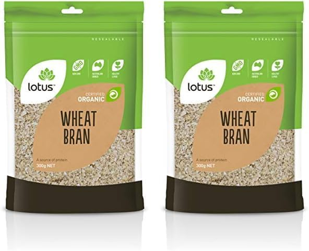 Lotus Organic Wheat Bran 300 G, 300 G
