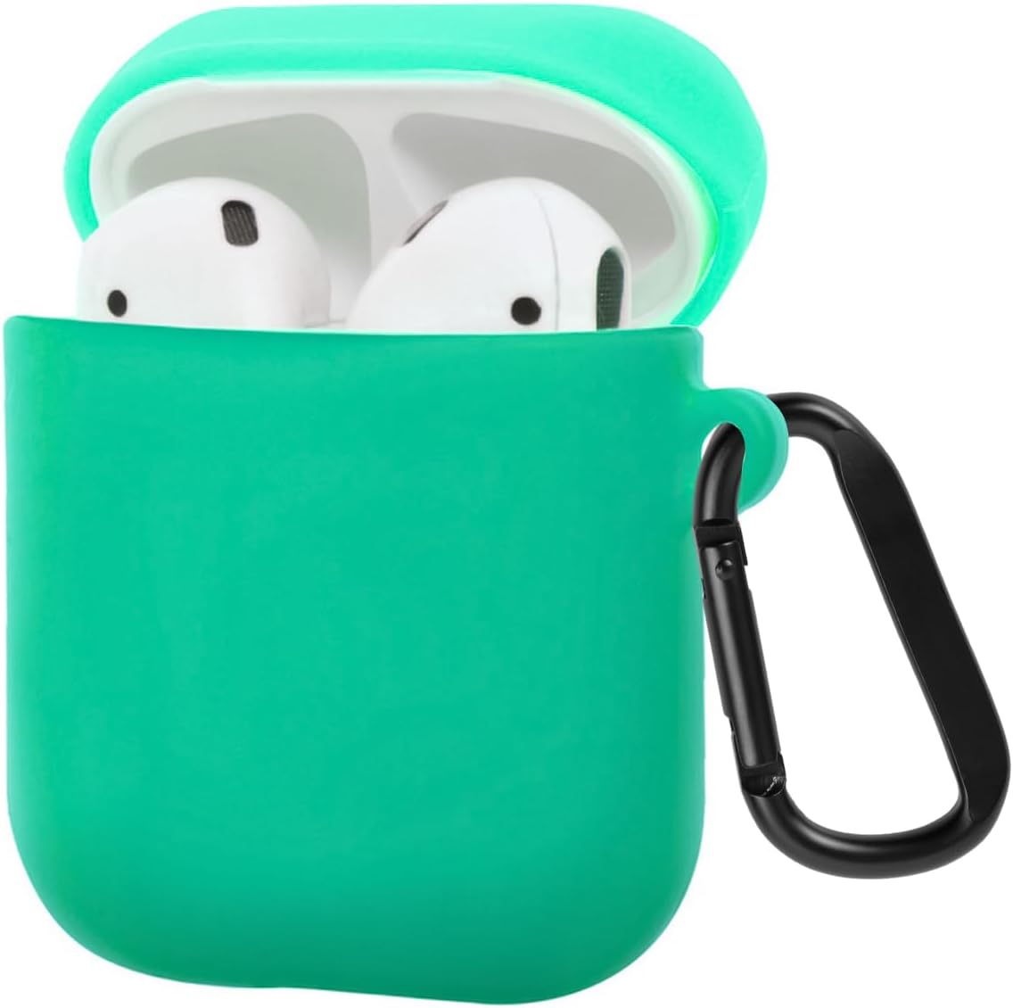 6 PCS Carabiner Clips (68Mm) - Aluminum Carabiners in Black for Hammocks, Keychains, Camping, Fishing, Swings, and Hiking Accessories - Screw Lock Carabiner Hooks image number 3