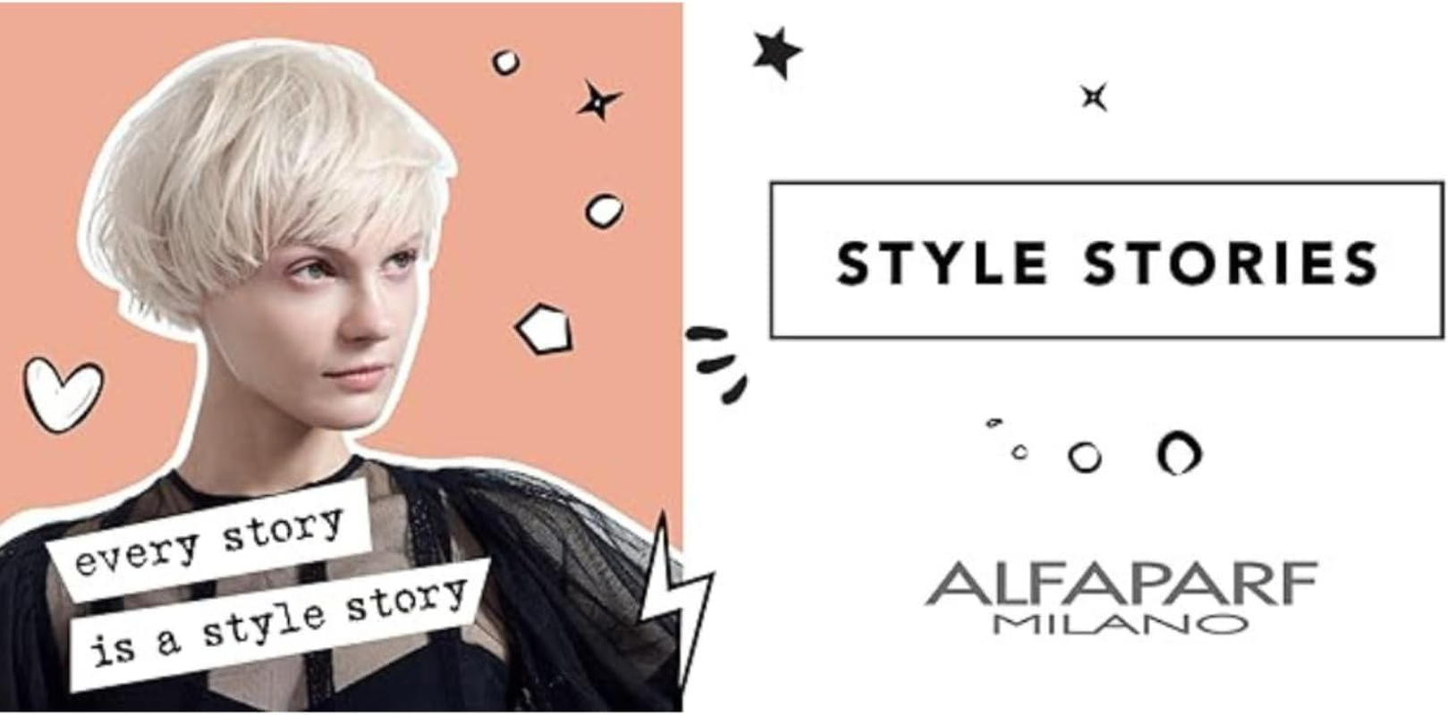 Alfaparf Milano Style Stories Volume Mousse Hair Styling Product - Ideal for Fine Hair - Light Hold - Lightweight Volumizing - Professional Salon Quality - 4.23 Fl Oz image number 1