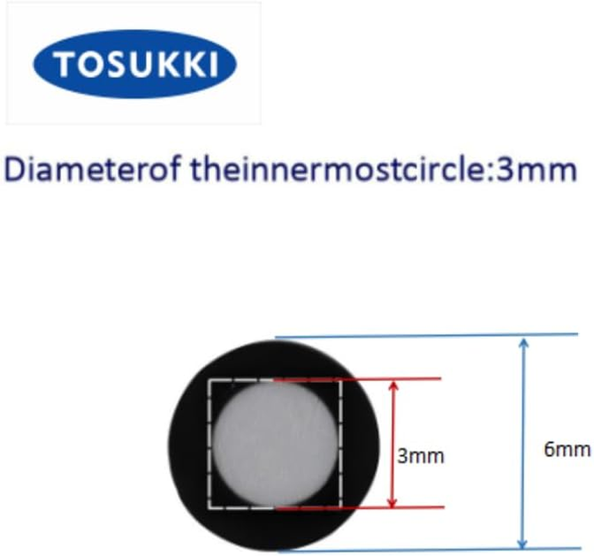 3Mm Positioning Targets (Reflective) for 3D Scaner,3D Scanning Markers/Dots/Stickers，Reference Point Markers/Reflection Markers/For 3D Scaning and Optical Tracking（980 per Box）, RSPT30 image number 1