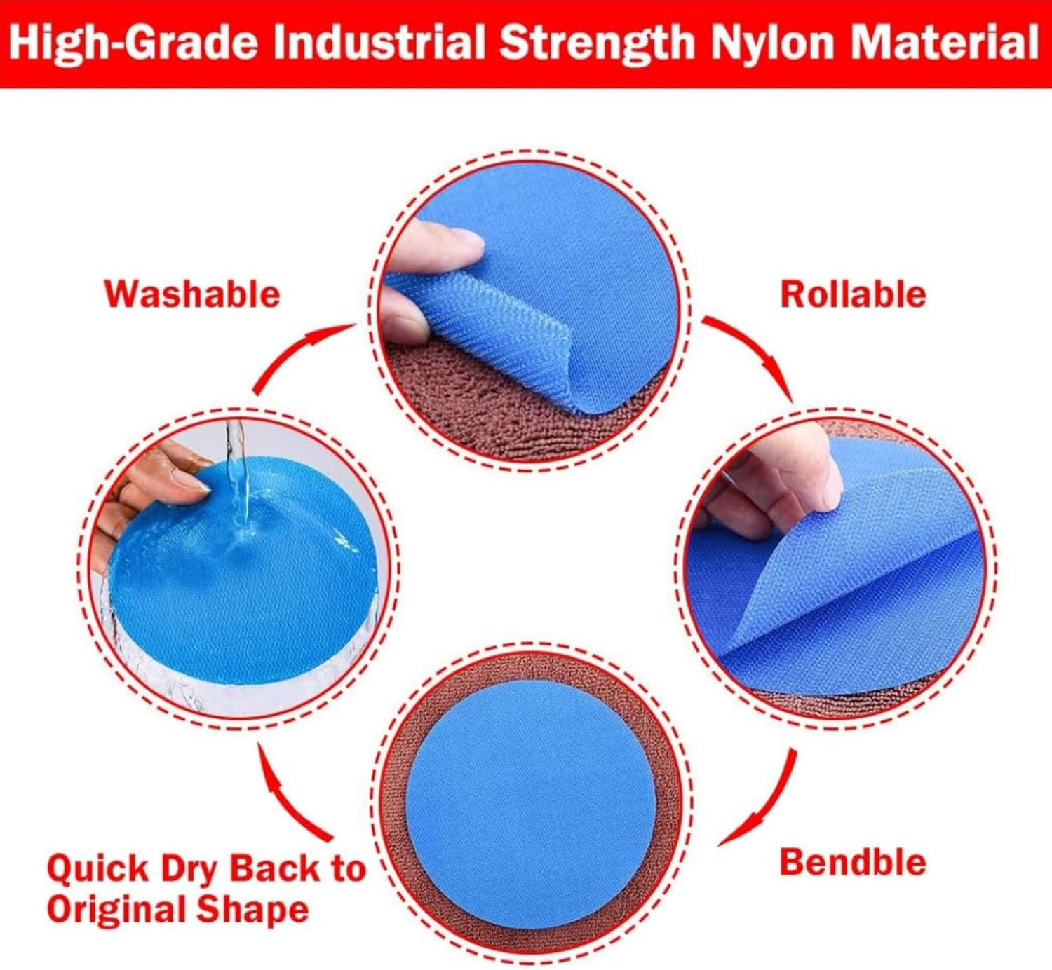 Carpet Spots, Markers Carpet Circles, Carpet Dots Markers for Preschool, Kindergarten Social Distancing, for Classroom Decoration(90 Pcs) image number 3