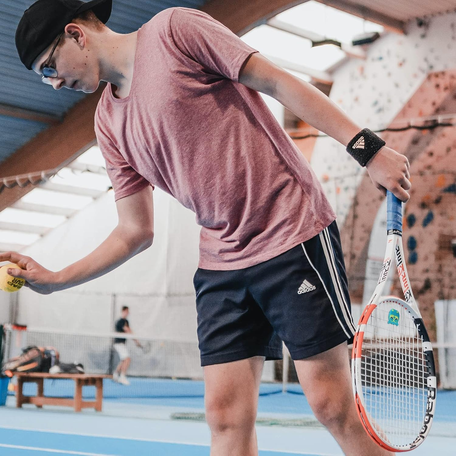 Tennis Racket Vibration Dampeners, Tennis Racket Shock Absorber, Colorful Tennis Accessories (6 Pcs Cute Animal Pattern) image number 1