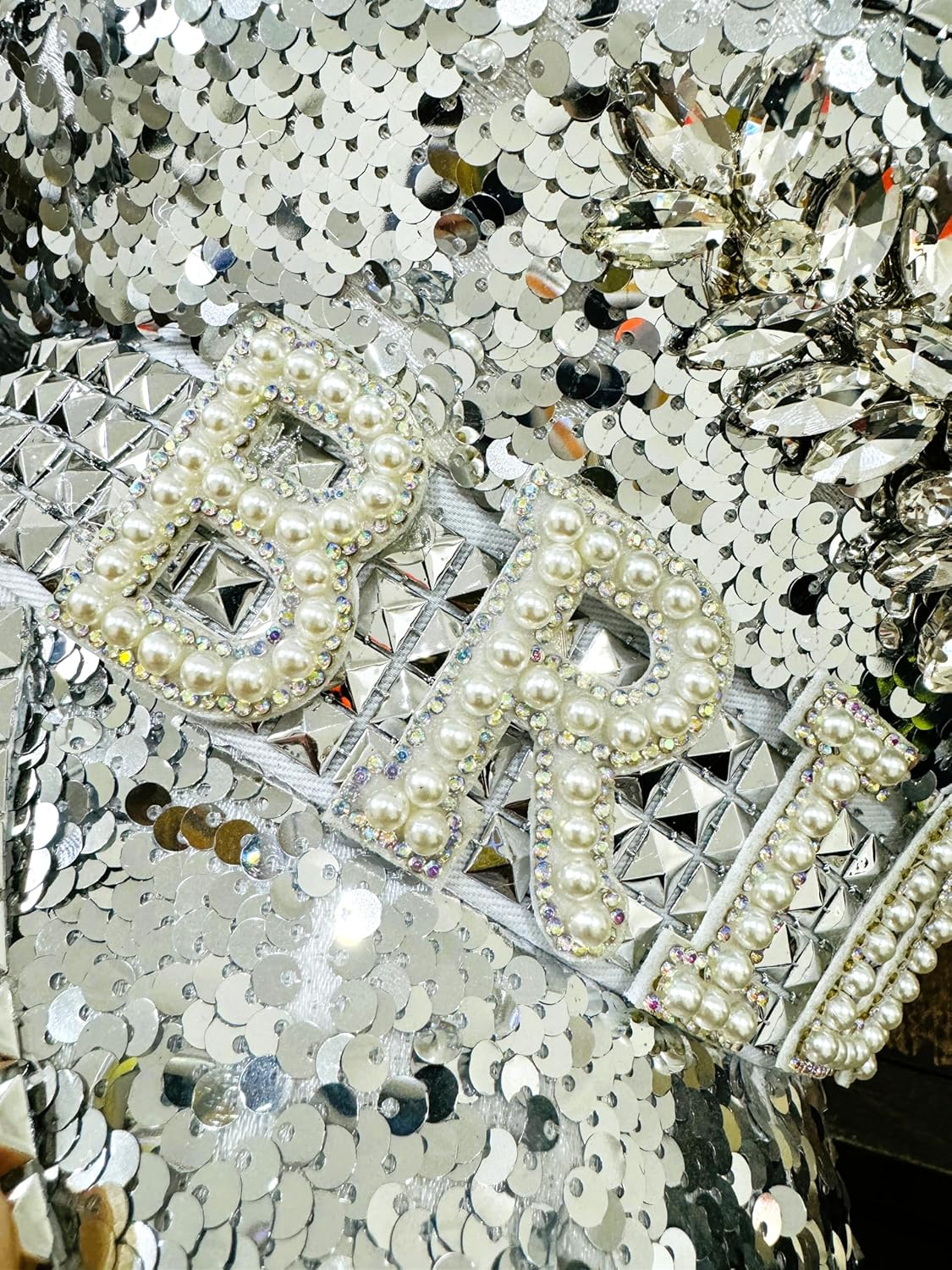 PARTY HAT BRIDE SEQUIN & DIMONTE