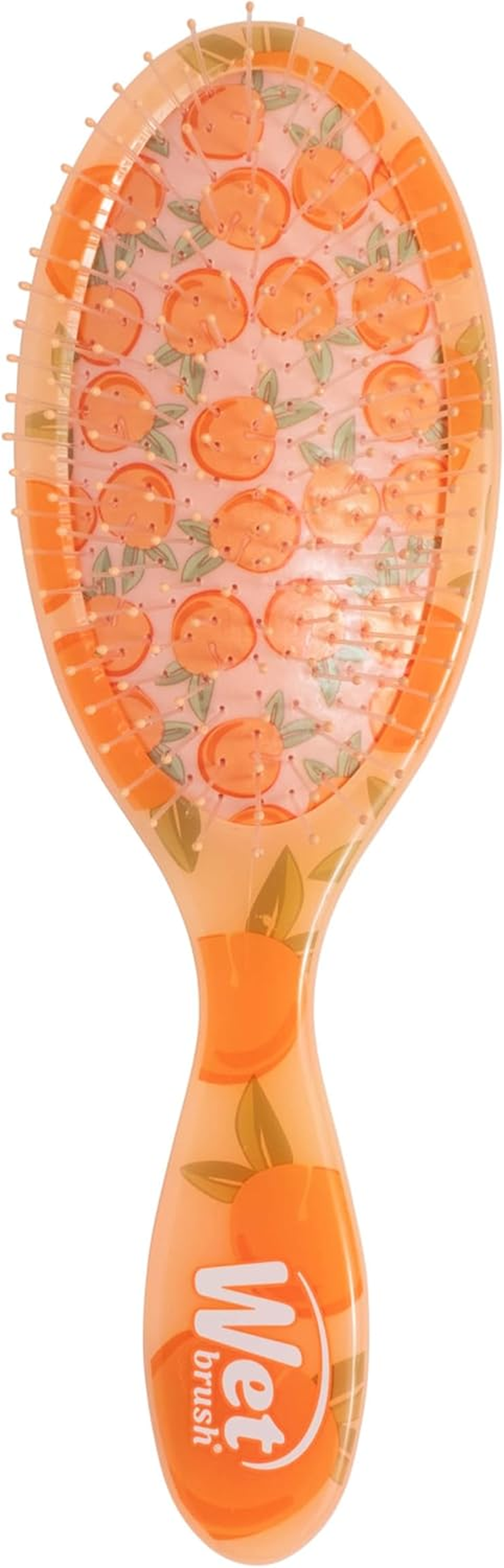 Wet Brush Original Detangler, Peach (Tutti Fruity), Ultra-Soft Intelliflex Bristles Glide through Tangles, Detagnling Hair Brush, All Hair Types (Wet & Dry), Women & Men, Limited Edition image number 2