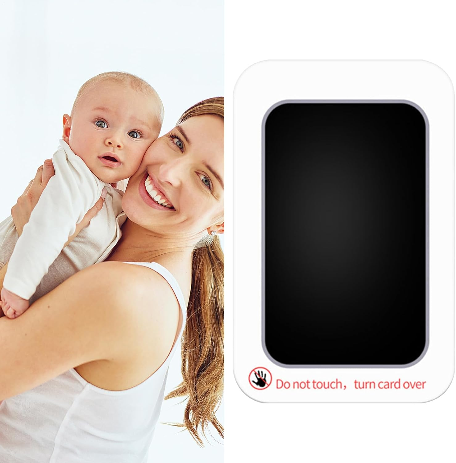 Inkless Hand and Footprint Kit for Baby,Hand Print Mold Kit for Toodler | User-Friendly Foot Printing Set with Clean-Touch for Cards Keepsake Frame Photo Frames image number 5