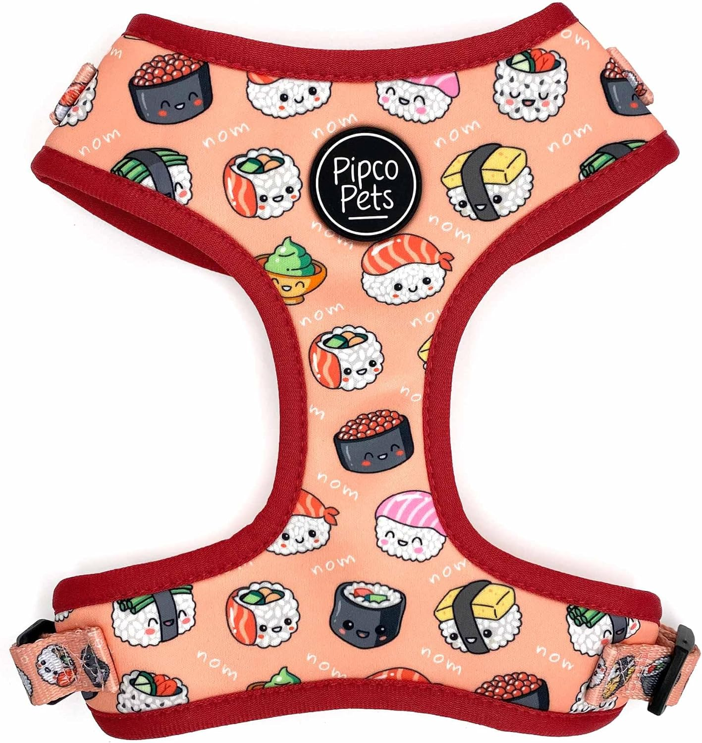 PIPCO PETS - Adjustable Dog Harness | Cute Colourful Patterns | Perfect Fit, Escape Proof Vest | Safe and Secure | Easy On/Off | (Large, Gettin' Ziggy) image number 4