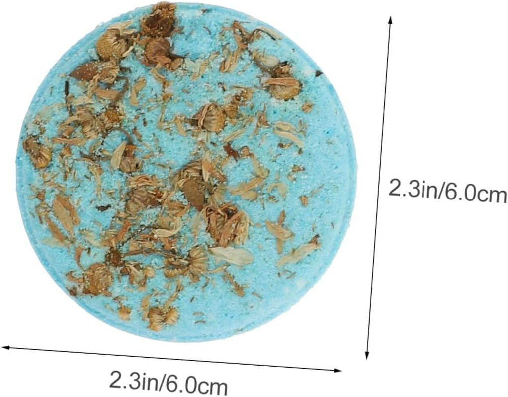 Aromatherapy Shower Steamers 6Pcs Bathing Sheets Set with Jasmine Mint Lavender Orange Sea Salt Rose Scents for Relaxation and Spa Bathing