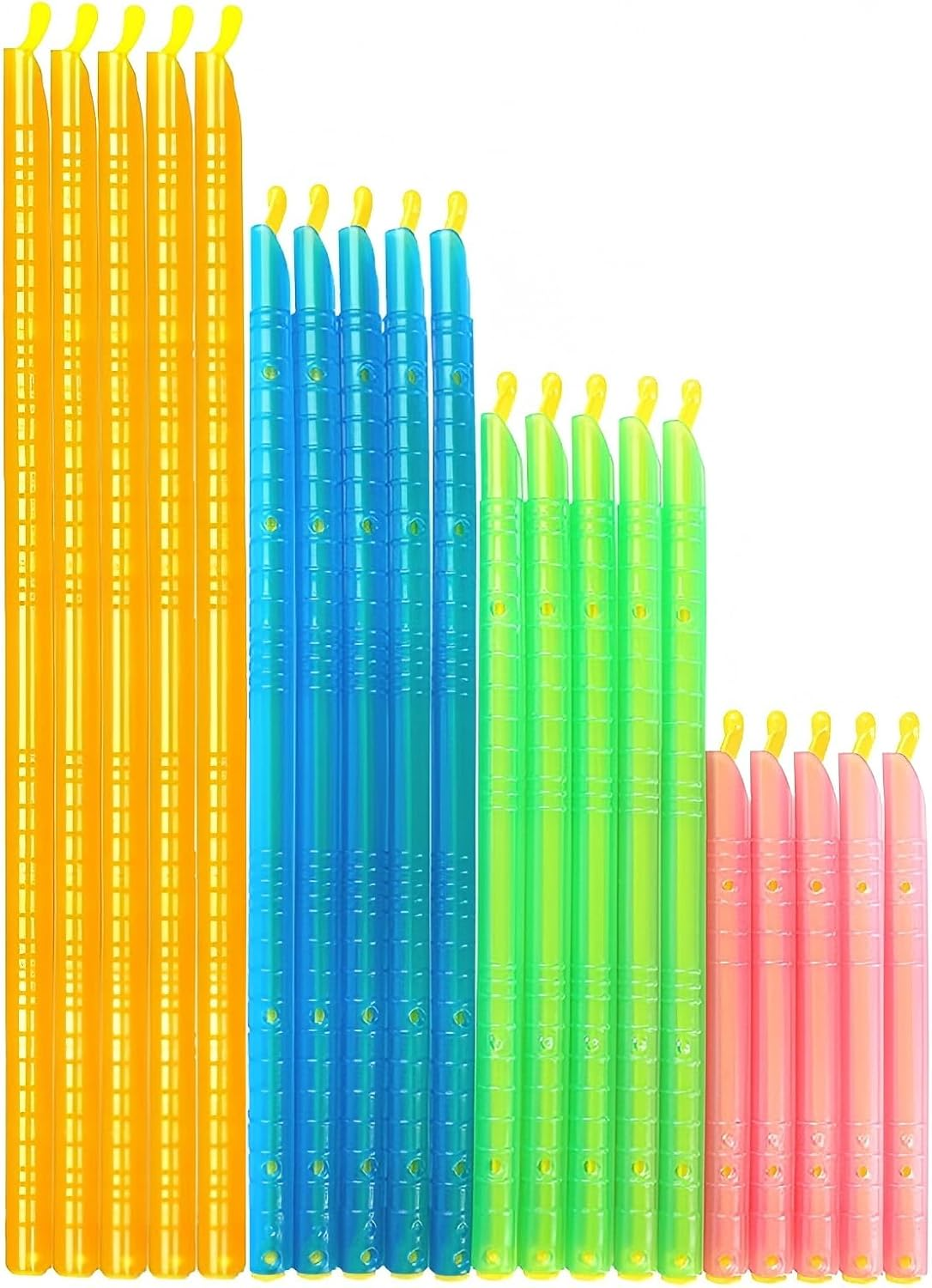 HIGHROCK Pack of 16 Sealing Clips for Bags,Bag Sealer Sticks, Kitchen Plastic Bag Clips, Sealing Clips, Reusable Sealing Sticks for Food Storage