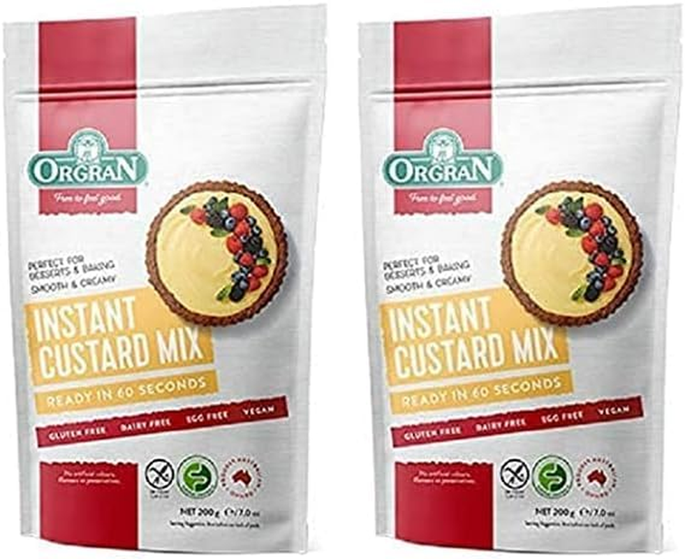 Orgran Gluten Free Instant Custard Mix 200G