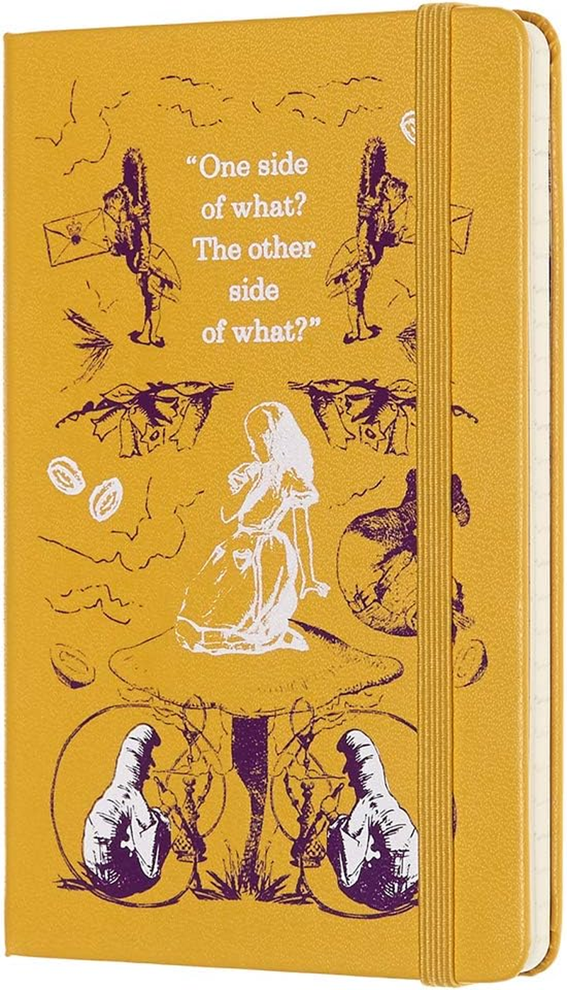 Moleskine - 2020 Limited Edition Alice in Wonderland Diary - Weekly Notebook - Pocket - Yellow image number 6