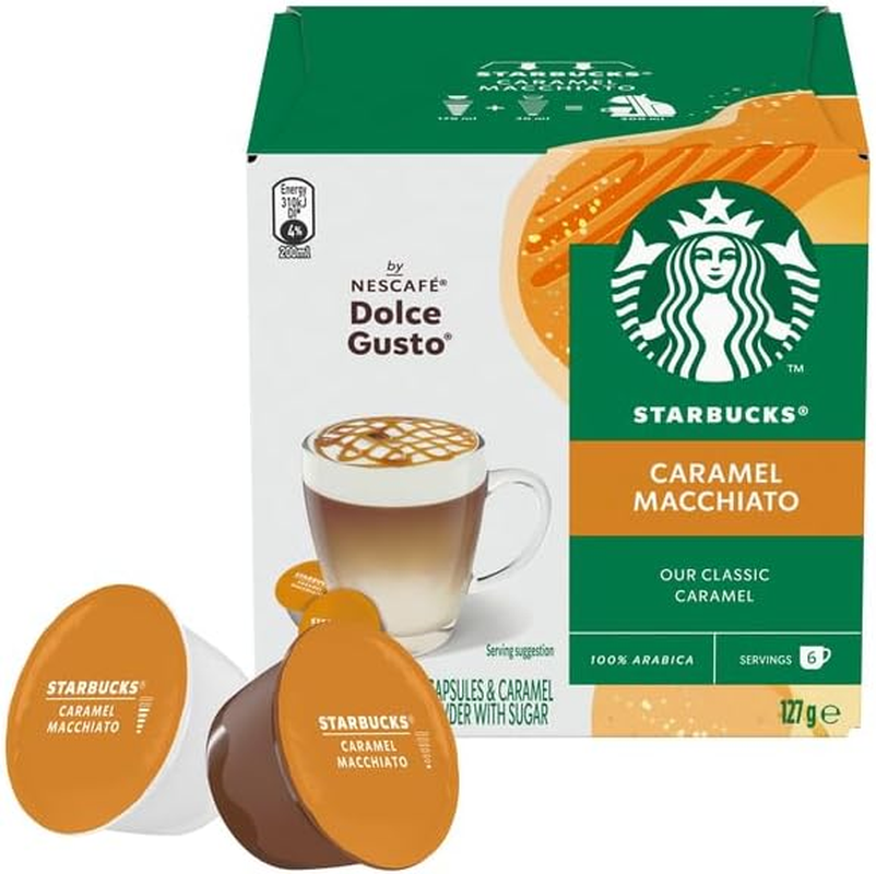 Starbucks Nescafe Dolce Gusto Blonde Cappuccino 12 Coffee Pods (36 Count, Pack of 3) image number 2