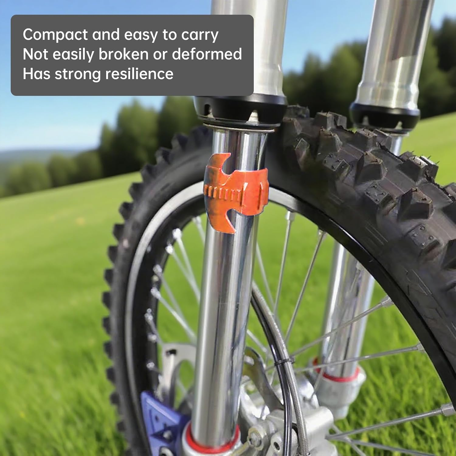 Windance Motorcycle Fork Seal Saver Cleaner,Front Fork Seal Clean Tool, Shock Repairing Absorber Tool 45Mm-55Mm (Orange) - Orange image number 6