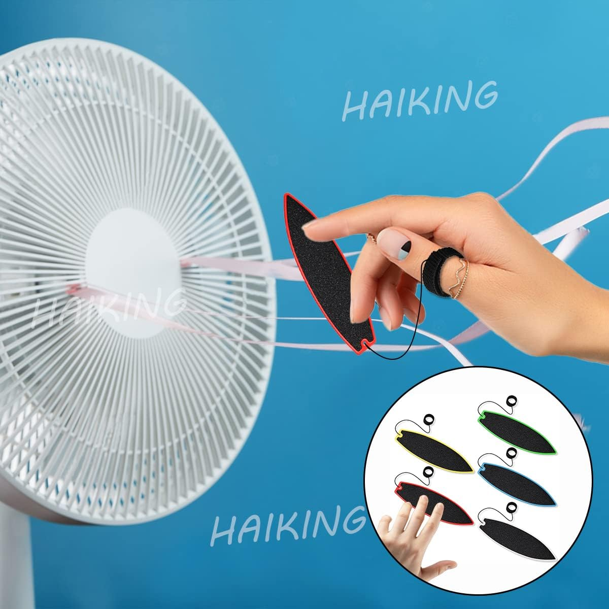 Mini Surfboard, 5 Pcs Finger Surf Boards for Boys and Girls Hone Surfer Skills, Surf Anywhere Anytime, Birthday Gift (5 Colors) image number 5