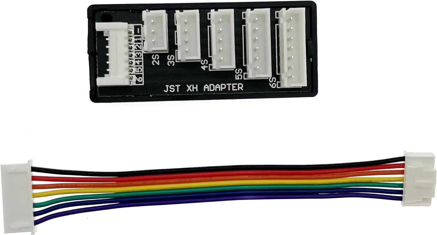 JZK 2 Pieces JST-XH Balance Board 2S-6S 3S Lipo Battery Charger Extend Expansion Board Adapter Converter for RC Vehicles Lipo Battery Charging image number 3