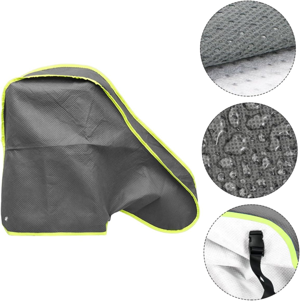 4-Layer Non-Woven Fabric Waterproof Trailer Hitch Cover Protector for Caravan and Tow Bar, Dust and Rain Resistant Tow Tongue Cover for Outdoor Towing Accessories image number 4